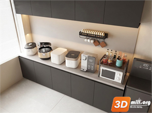 Kitchen appliance Skp Files 